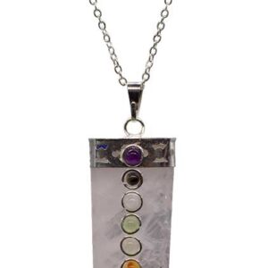 Rose Quartz Chakra necklace