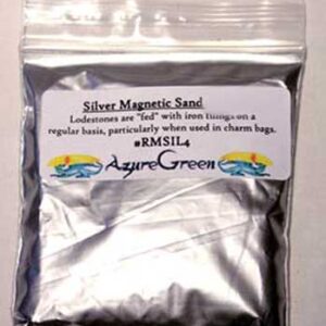 Silver Magnetic Sand (Lodestone Food)  4oz