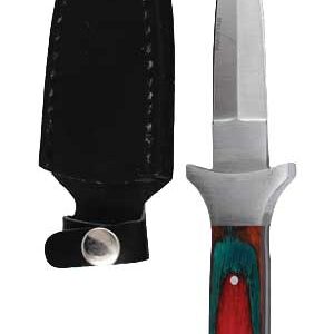 Slim Multi Colored Wood Handled athame