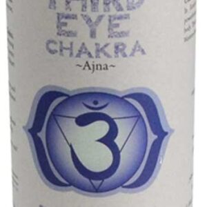 Third Eye Chakra pillar candle 3" x 6"