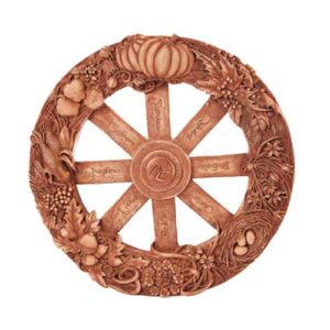 Wheel of the Year plaque