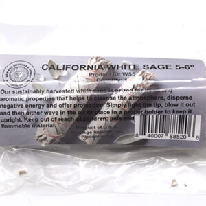 White Sage smudge stick 5-6"