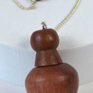 Wooden pendulum with Chamber