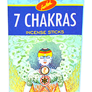 (box of 6) 7 Chakra sree vani stick