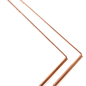 (set of 2) 9 1/4" x 4 1/2" copper Dowsing Rod