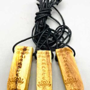 (set of 3) 2" Palo Santo Namaste