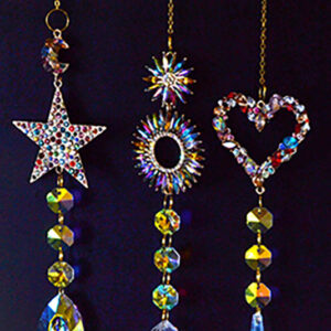 (set of 3) sun catcher