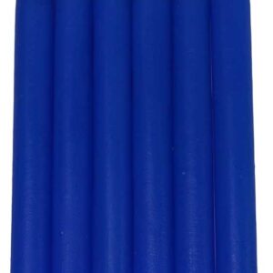 (set of 6) Blue 6" household candle