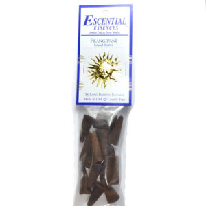 16/pk Frangipani escential essences incense cones