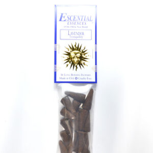 16/pk Lavender escential essences incense cones