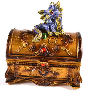 3" x 4 1/2" Dragon chest