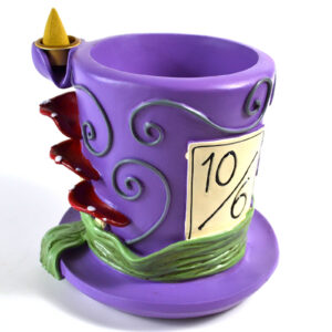 4 3/4"Mad Hatter backflow incense burner
