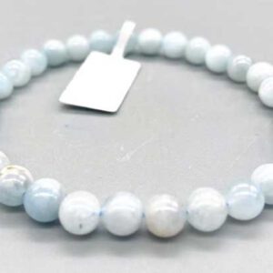 4mm Aquamarine bracelet