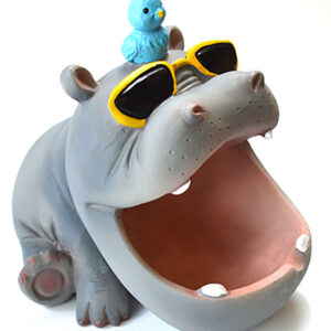 5 1/2" Hippo ashtray