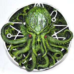 5" Cthulhu wall plaque