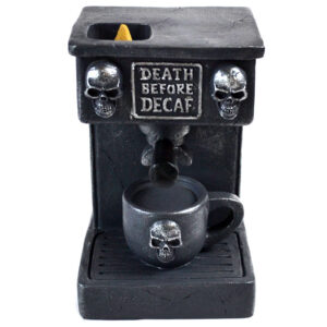 5" Espresso Coffee maker backflow incense burner