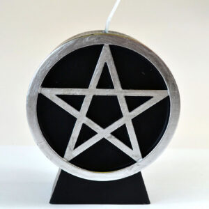 Black Pentacle candle