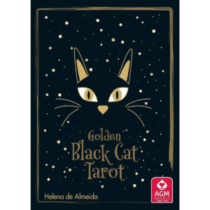 Golden Black Cat by Helena De Almeida