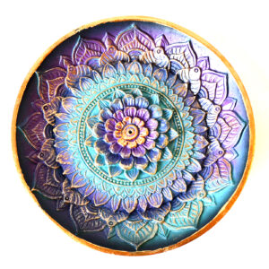 5" Mandala incense holder