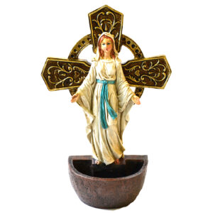 6 1/2" Our Lady of Grace fountain