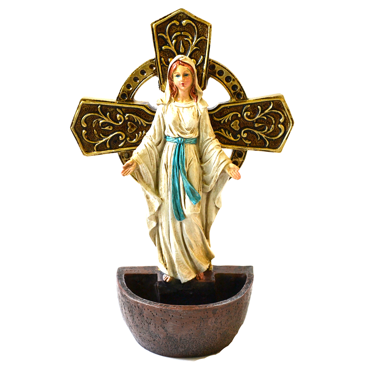 6 1/2" Our Lady of Grace fountain
